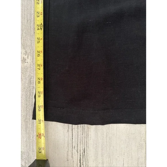 TED BAKER Tabbiaa Off The Shoulder Linen Blend Wide Leg Jumpsuit Size 6 XL/14 - Picture 13 of 16